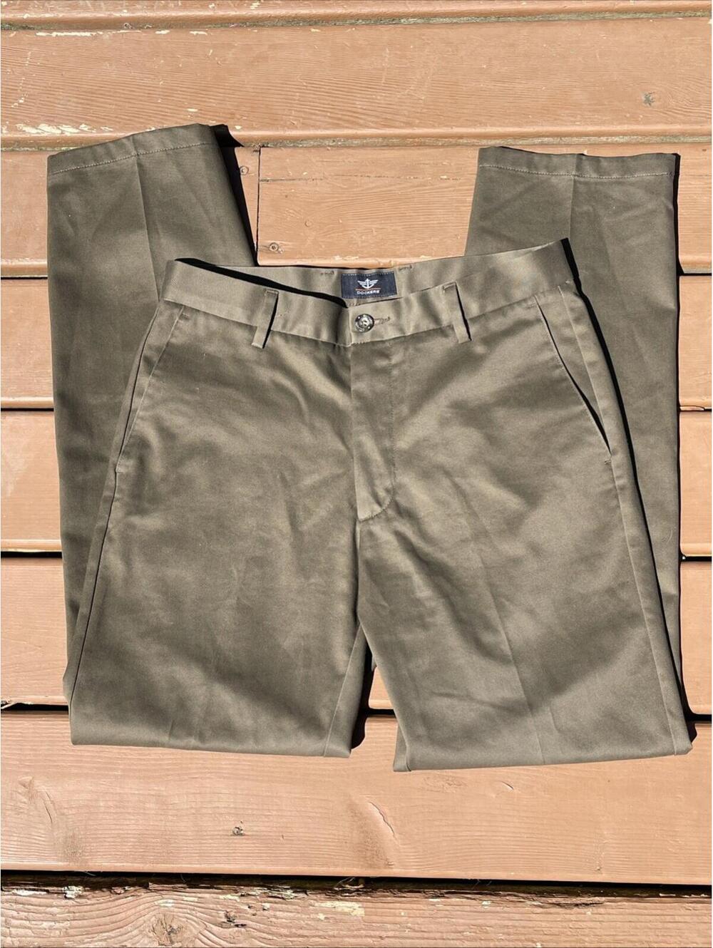 Dockers Brown Chinos Slim Fit Men’s 31X 32 Pants